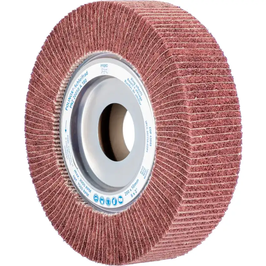 Rodas POLINOX com Furo — 150 e 200 mm — PFERD, Hebron Ferramentas