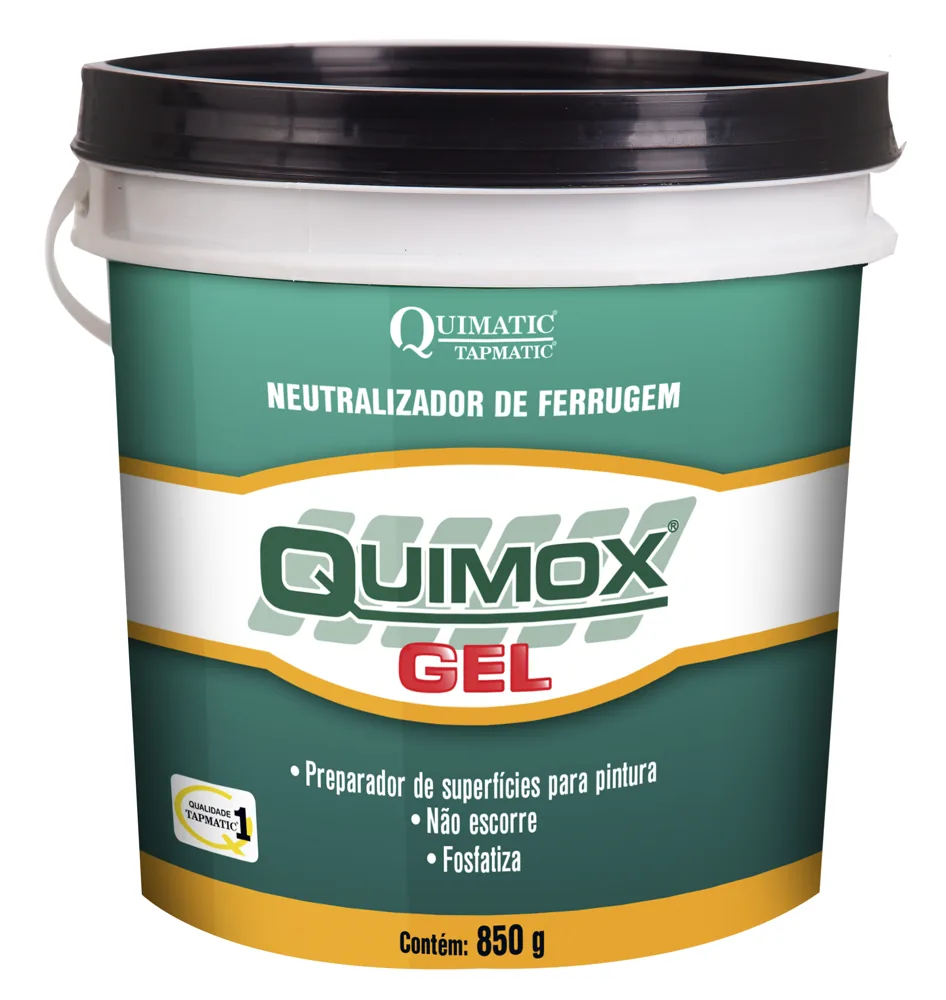 Quimox Gel — Neutralizador de Ferrugem — Quimatic, Hebron Ferramentas