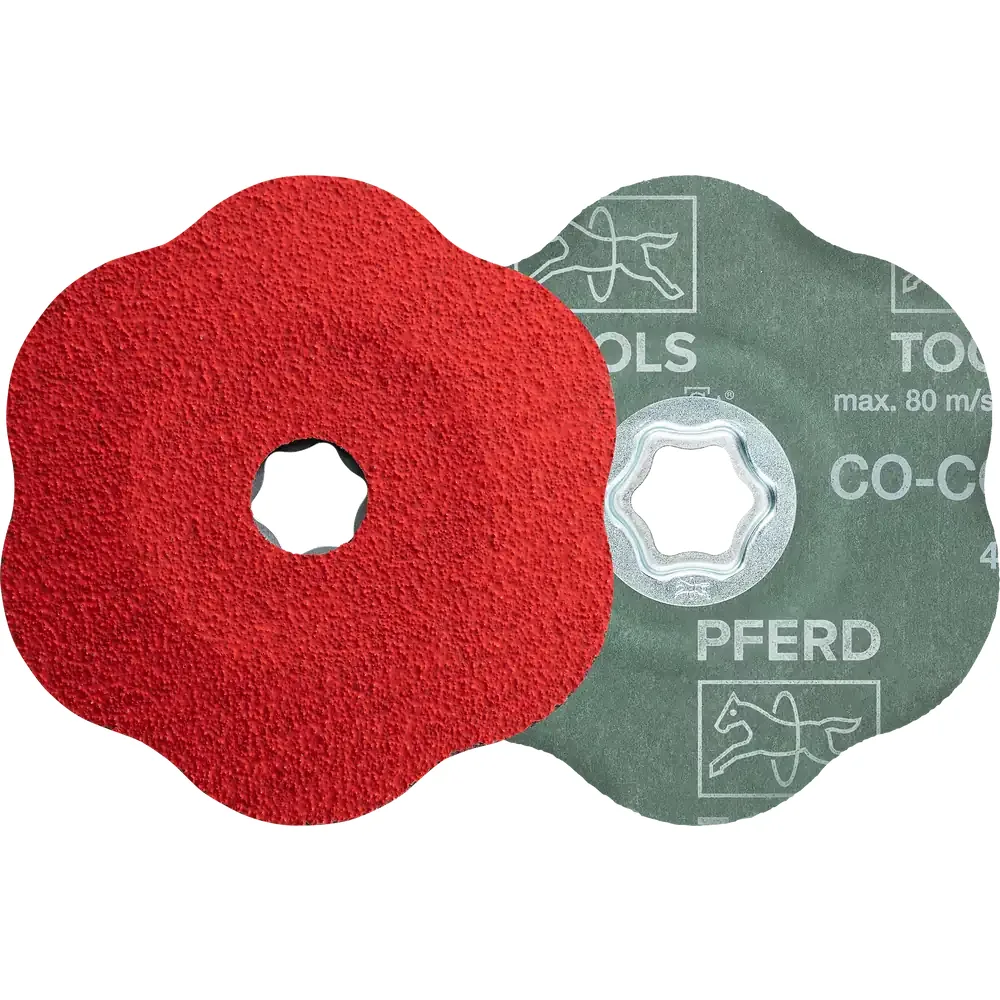 Disco de Fibra PFERD COMBICLICK CO-COOL CONTOUR 125 mm — PFERD, Hebron Ferramentas
