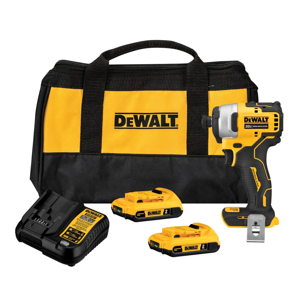 Parafusadeira de Impacto DeWALT 1/4" 20V MAX — 192 a 282 Nm — DeWALT, Hebron Ferramentas