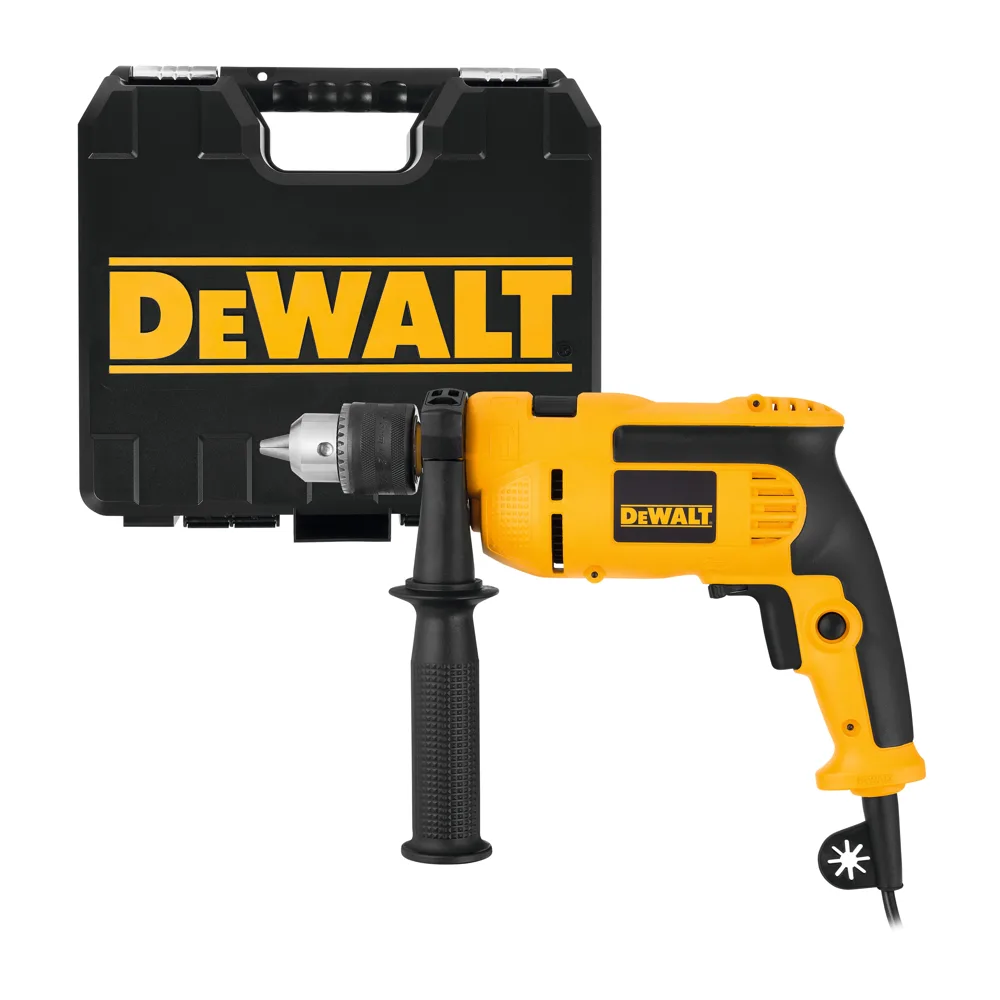 Furadeira de Impacto DeWALT DWD502 1/2" 750 W — 4 Configurações — código DWD502K