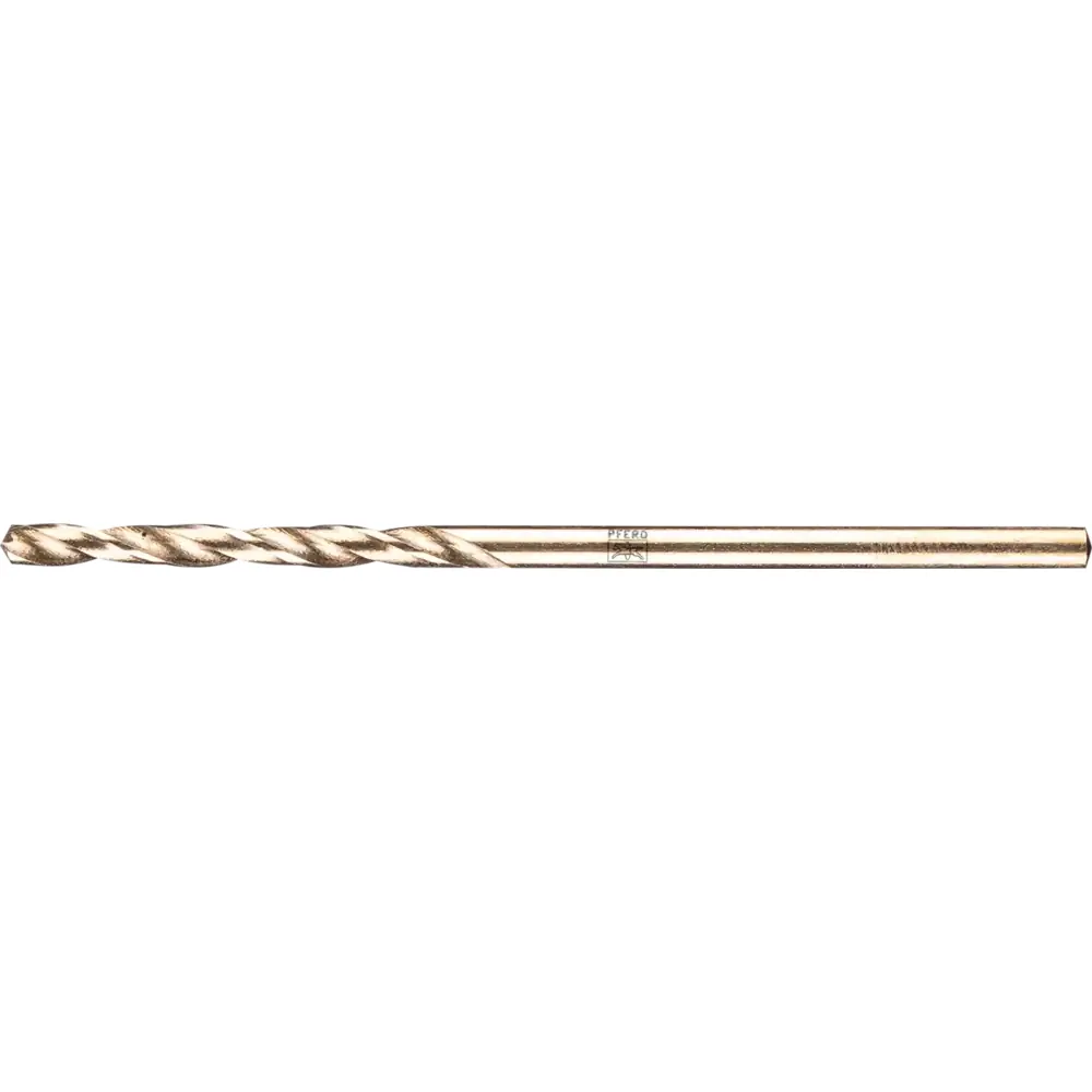 Broca Helicoidal Longa PFERD DIN 340 INOX — HSS-E Co5 — Hebron Ferramentas