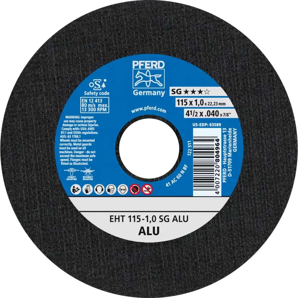 Disco de Corte PFERD SG ALU — PFERD, Hebron Ferramentas