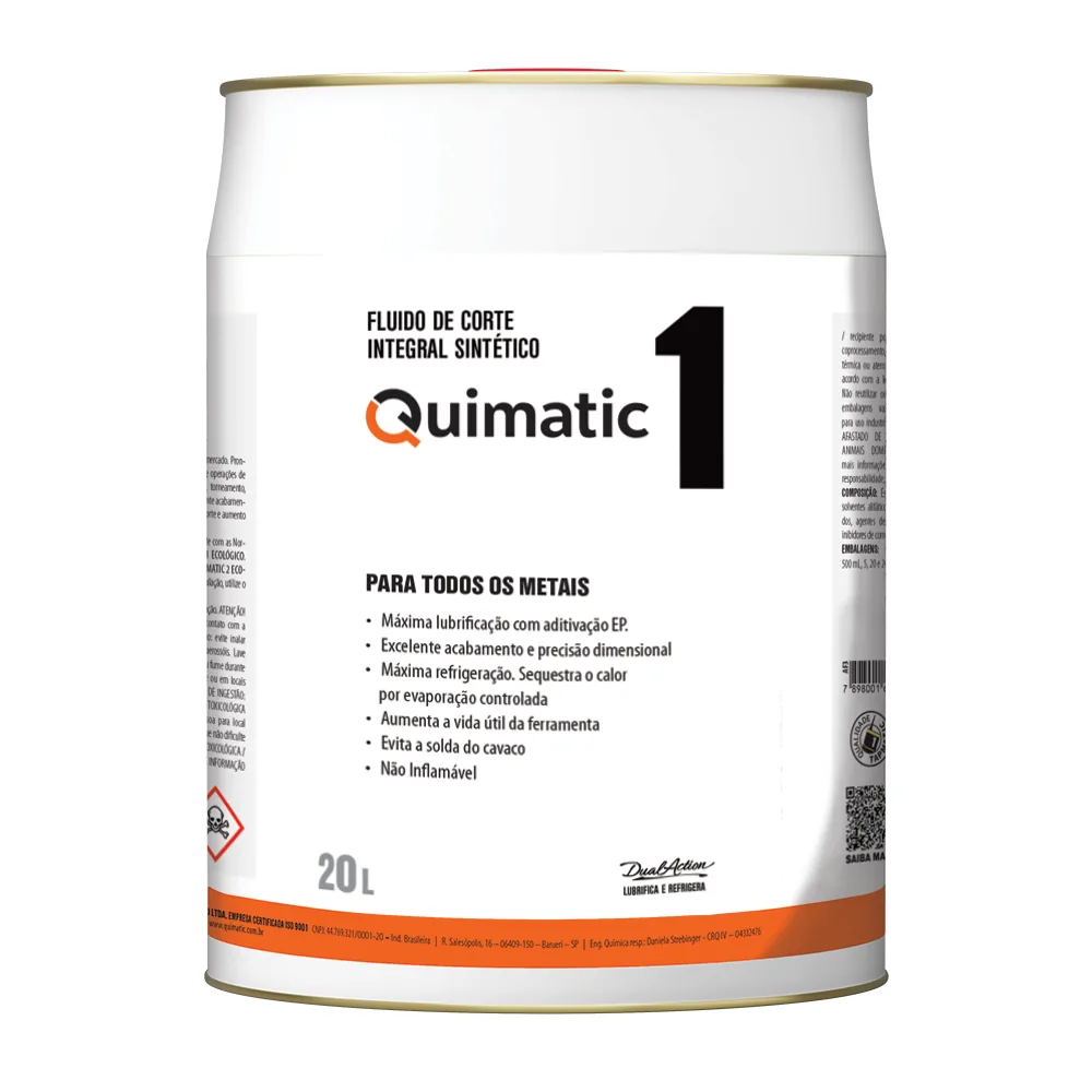 Fluido de Corte Quimatic 1 — foto 3, Quimatic, Hebron Ferramentas