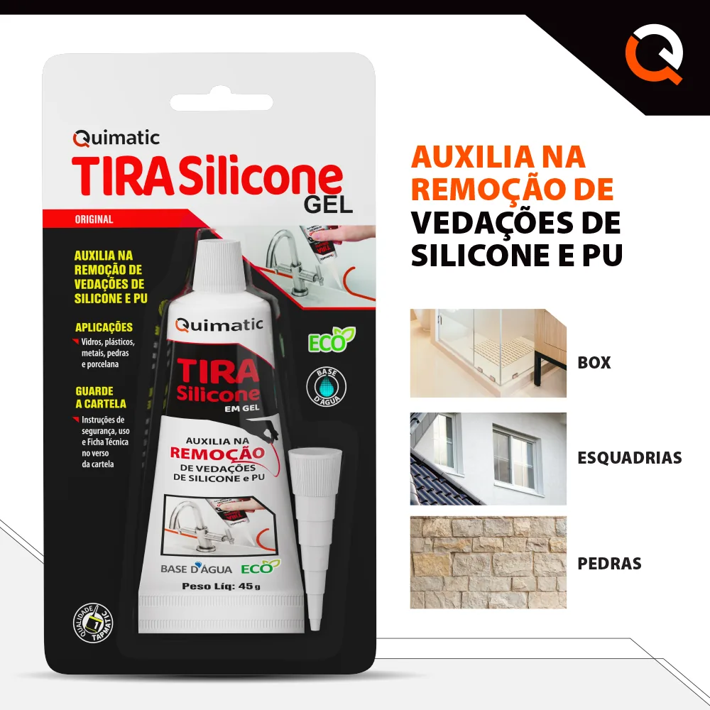 Quimatic Tira Silicone — foto 2, Quimatic, Hebron Ferramentas