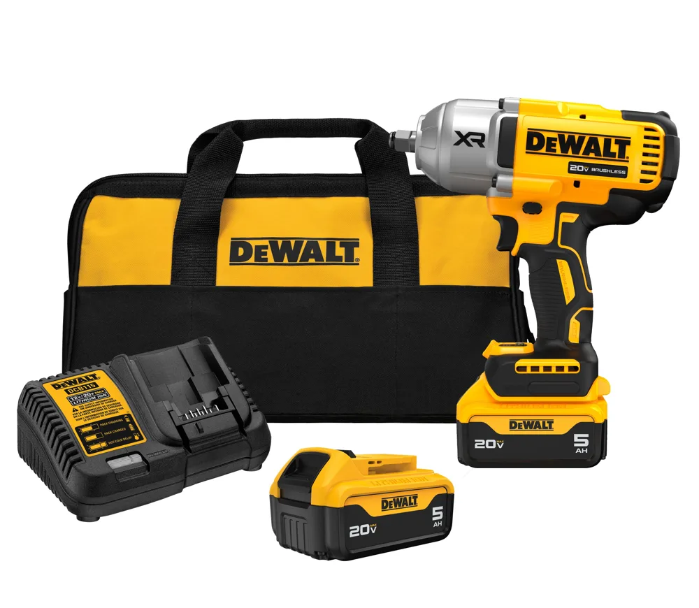 Chave de Impacto DeWALT 1/2" 20V MAX Brushless — até 1.400 Nm — DeWALT, Hebron Ferramentas