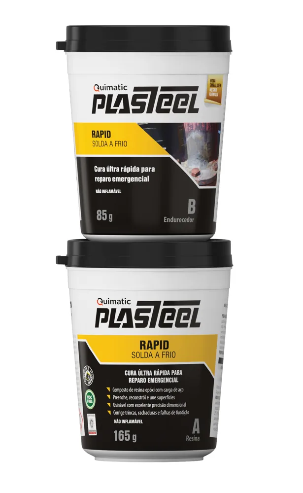 Plasteel Rapid — Quimatic, Hebron Ferramentas