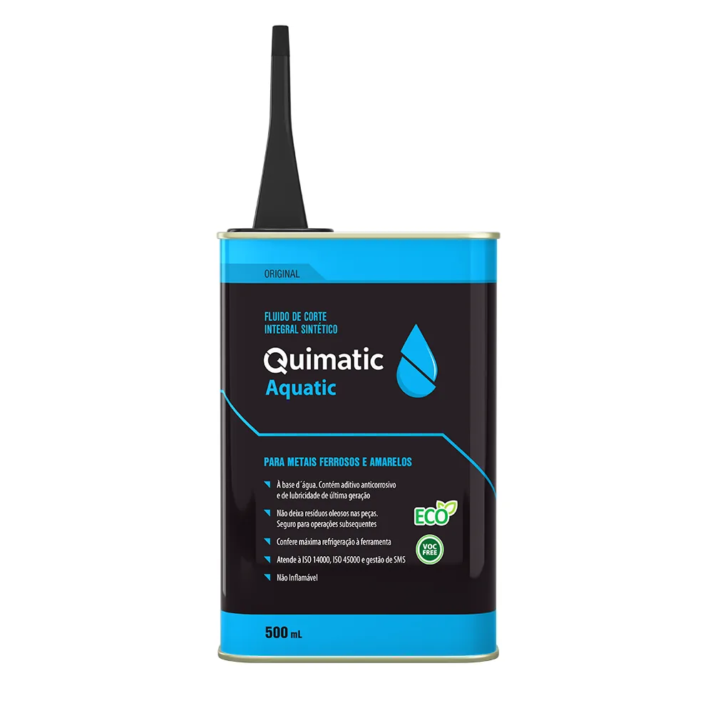 Aquatic — Fluido de Corte à Base de Água — Quimatic, Hebron Ferramentas