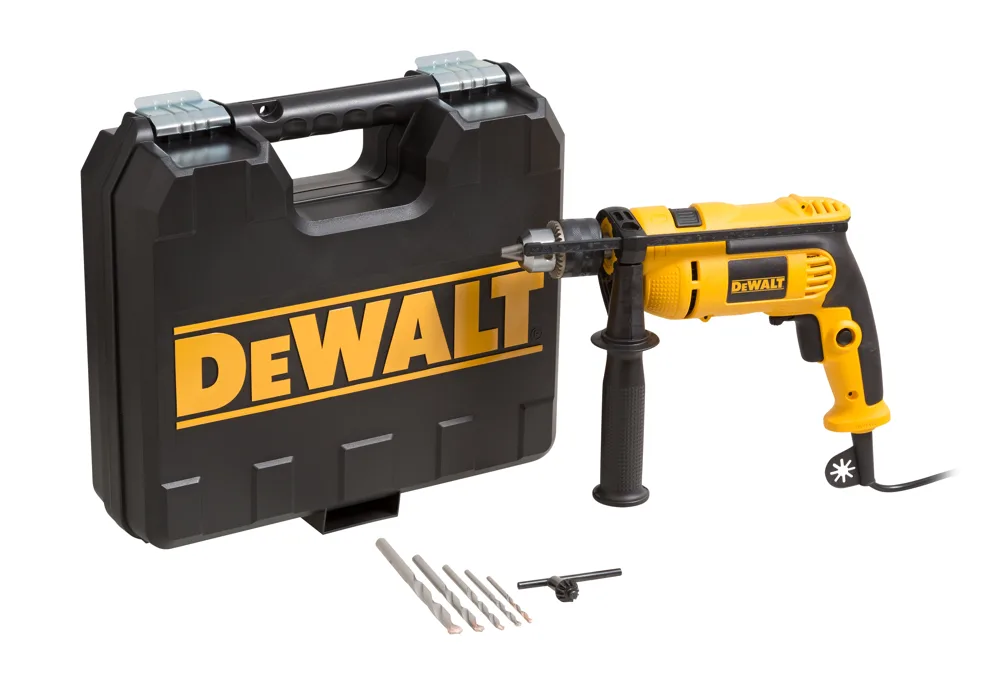 Furadeira de Impacto DeWALT DWD502 1/2" 750 W — 4 Configurações — código DWD502KA