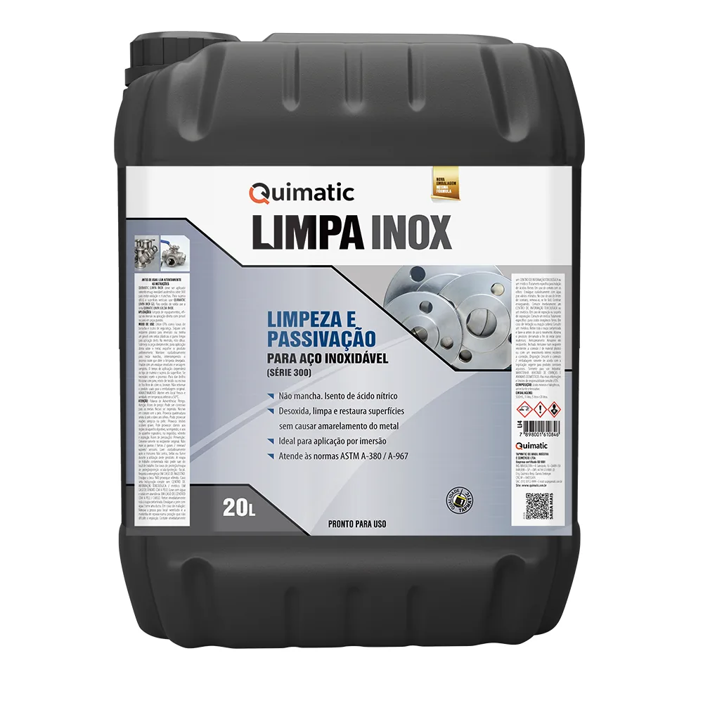 Quimatic Limpa Inox — foto 3, Quimatic, Hebron Ferramentas
