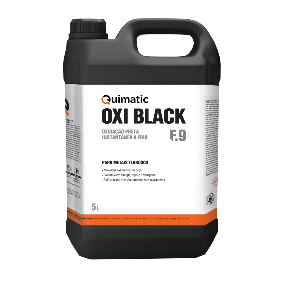 Oxi Black — Oxidação Preta Instantânea a Frio — foto 2, Quimatic, Hebron Ferramentas