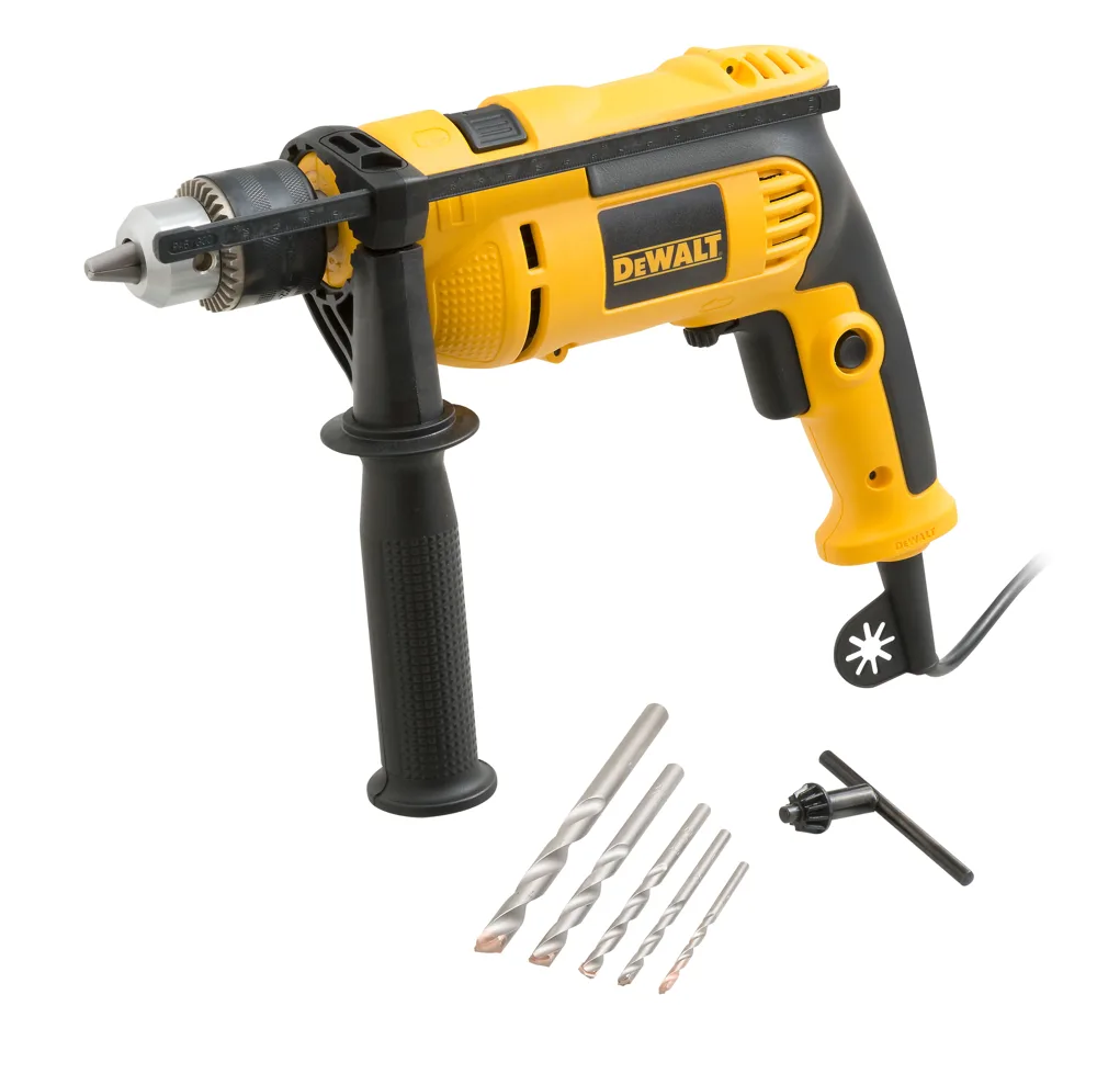 Furadeira de Impacto DeWALT DWD502 1/2" 750 W — 4 Configurações — código DWD502KA
