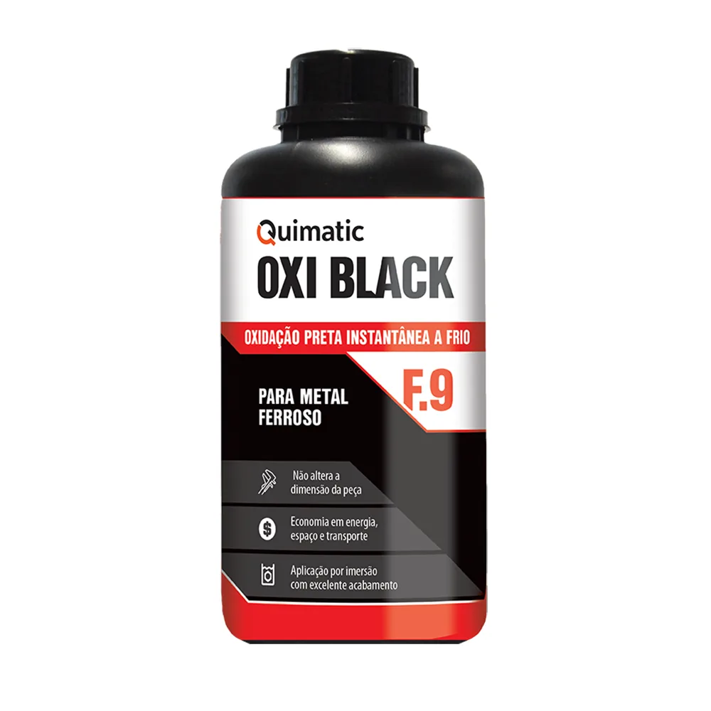 Oxi Black — Oxidação Preta Instantânea a Frio — Quimatic, Hebron Ferramentas