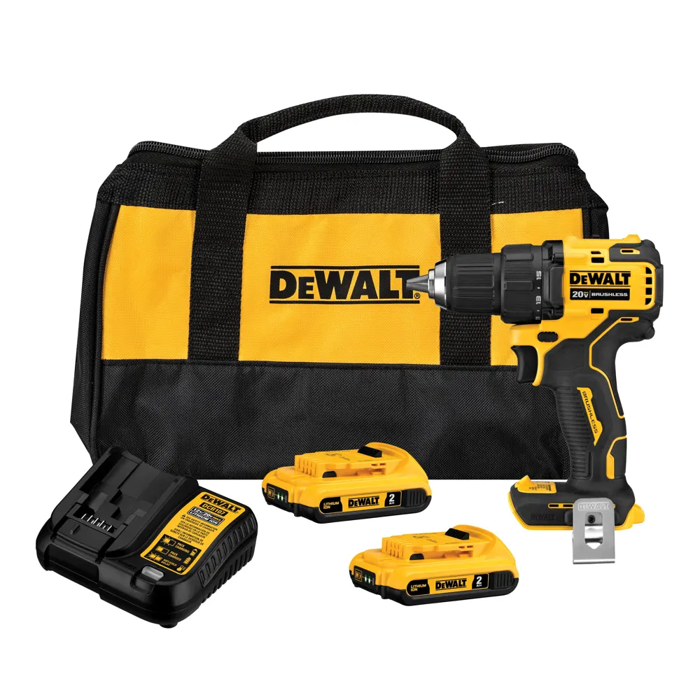 Parafusadeira/Furadeira DeWALT DCD708 20V MAX Brushless Compacta — DeWALT, Hebron Ferramentas