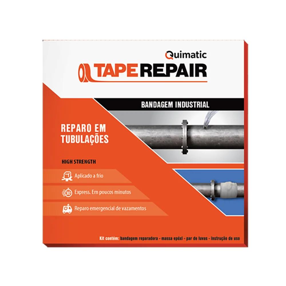 TapeRepair — Bandagem Industrial — Quimatic, Hebron Ferramentas