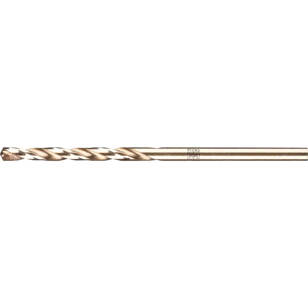 Broca Helicoidal Longa PFERD DIN 340 INOX — HSS-E Co5 — referência BROCA SPB DIN340 HSSE N 2,5 INOX