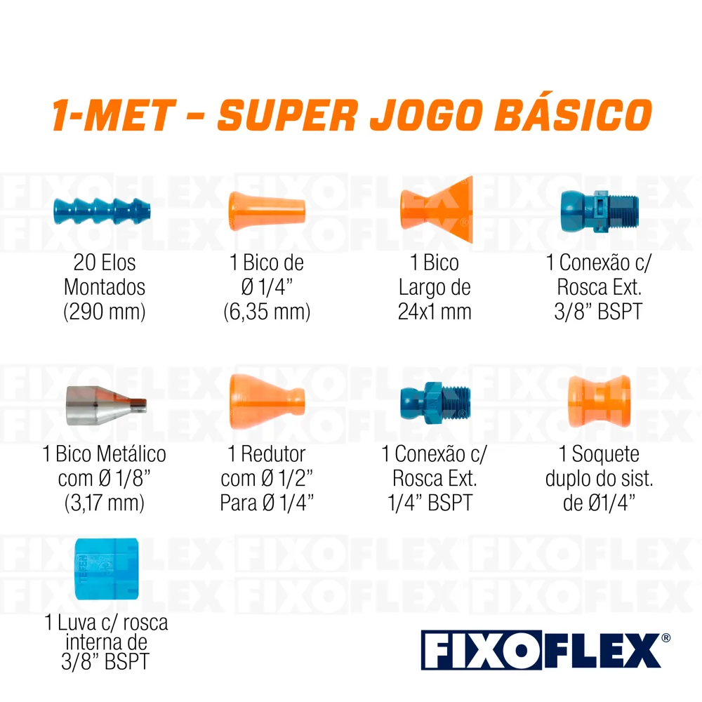 Fixoflex Sistema 1/4" — foto 7, Quimatic, Hebron Ferramentas