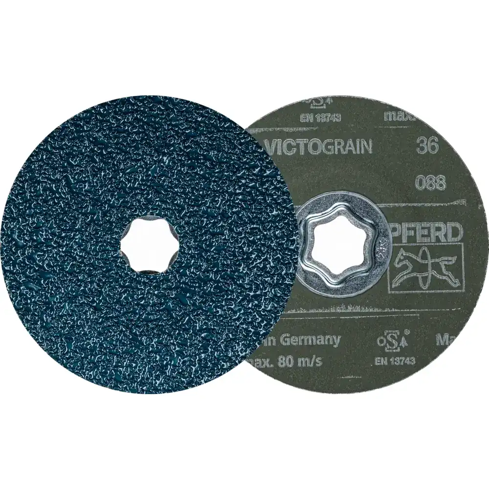 Disco de Fibra PFERD COMBICLICK VICTOGRAIN — CC-FS 115 VICTOGRAIN 36