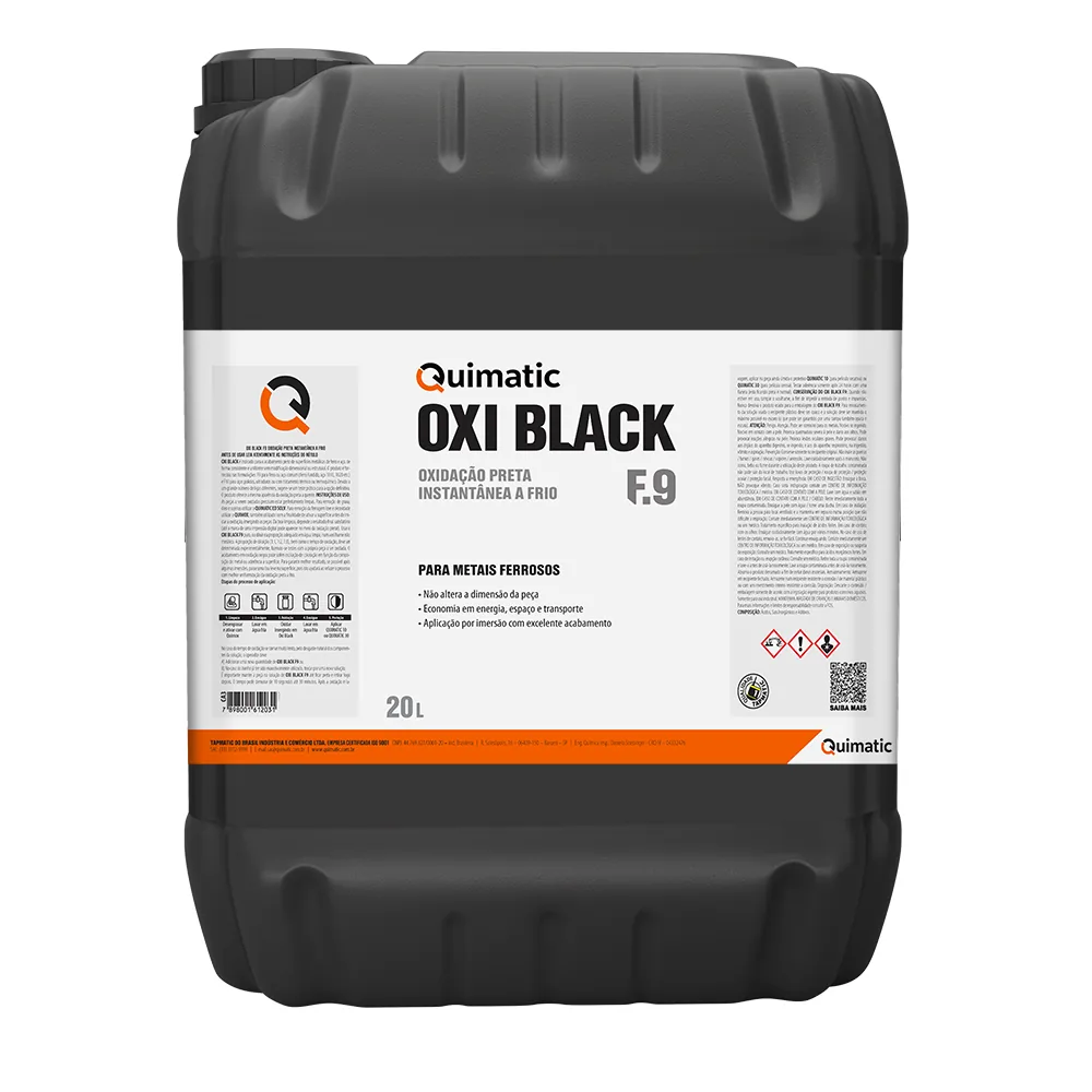 Oxi Black — Oxidação Preta Instantânea a Frio — foto 3, Quimatic, Hebron Ferramentas