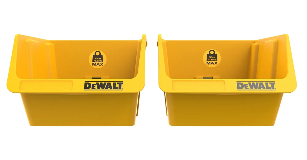 Sistema de Trilho de Metal DeWALT e Acessórios de Parede — código DWST82813