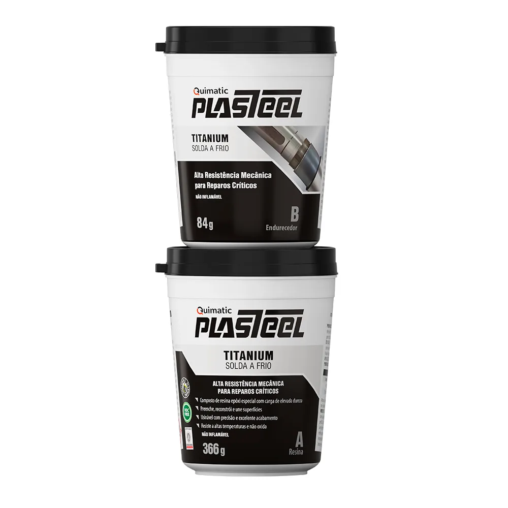 Plasteel Titanium — Quimatic, Hebron Ferramentas