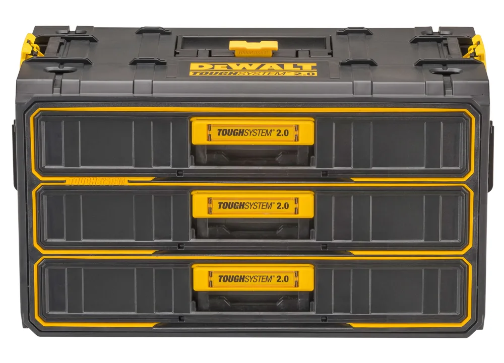 Caixas Tipo Gaveta DeWALT TOUGHSYSTEM 2.0 — DeWALT, Hebron Ferramentas