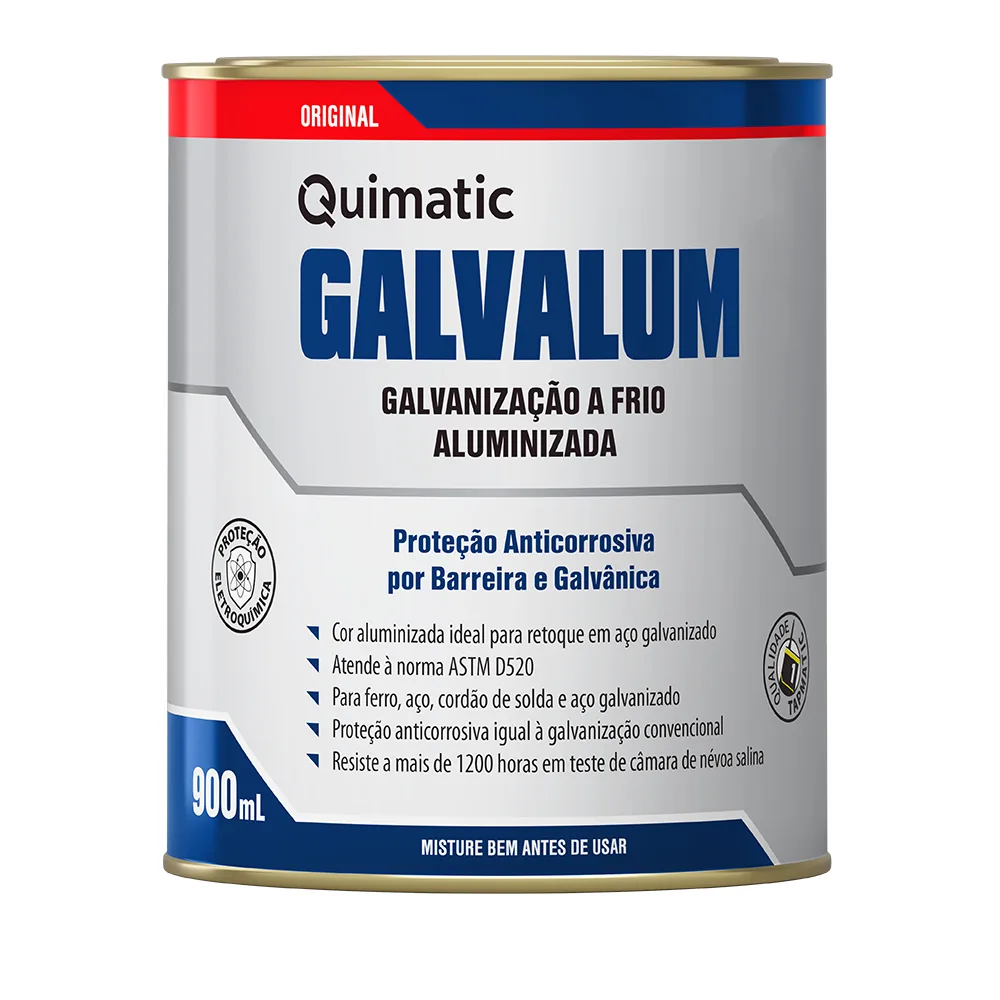 Galvalum — Galvanização Aluminizada a Frio — foto 2, Quimatic, Hebron Ferramentas